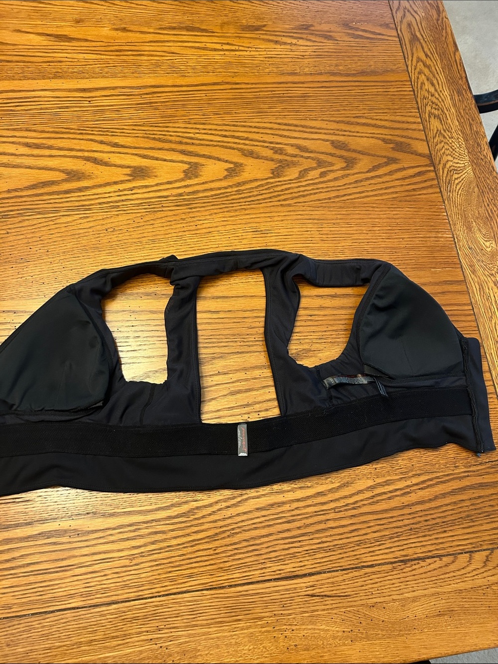 FP Movement by Free People Black Front-Zip Sports Bralette/5 - Picture 5 of 5